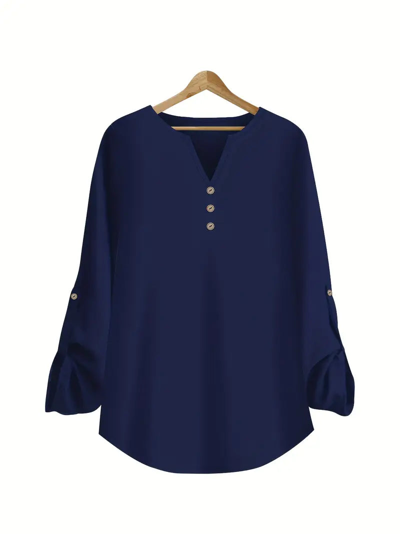 Comfort Chic: Plus-Size Shirt & Pants Set