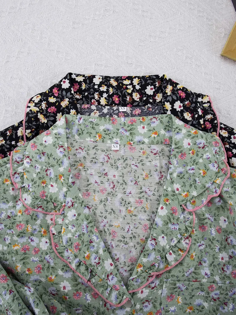 2 pic Set Bubble Pleated 2 pic Set 2