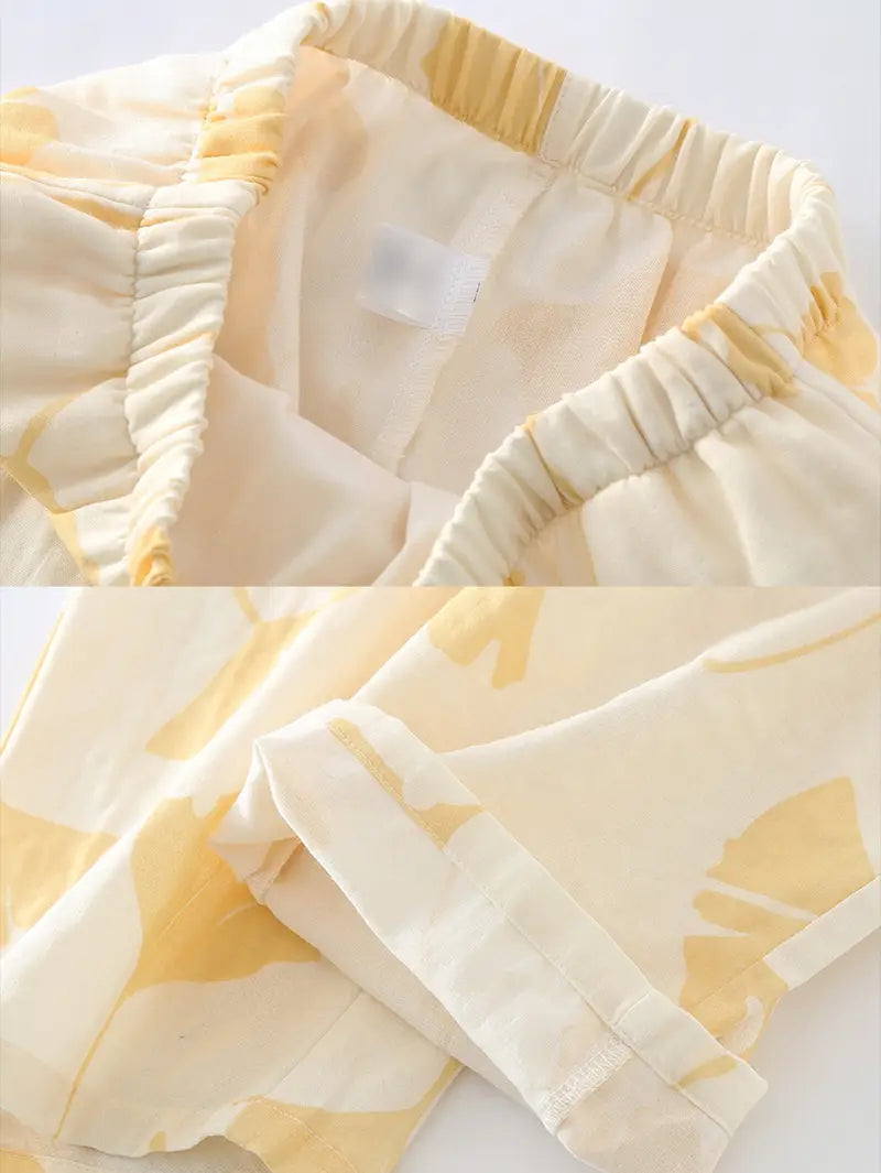 Women’s Elegant Floral Long Sleeve Pajama Set