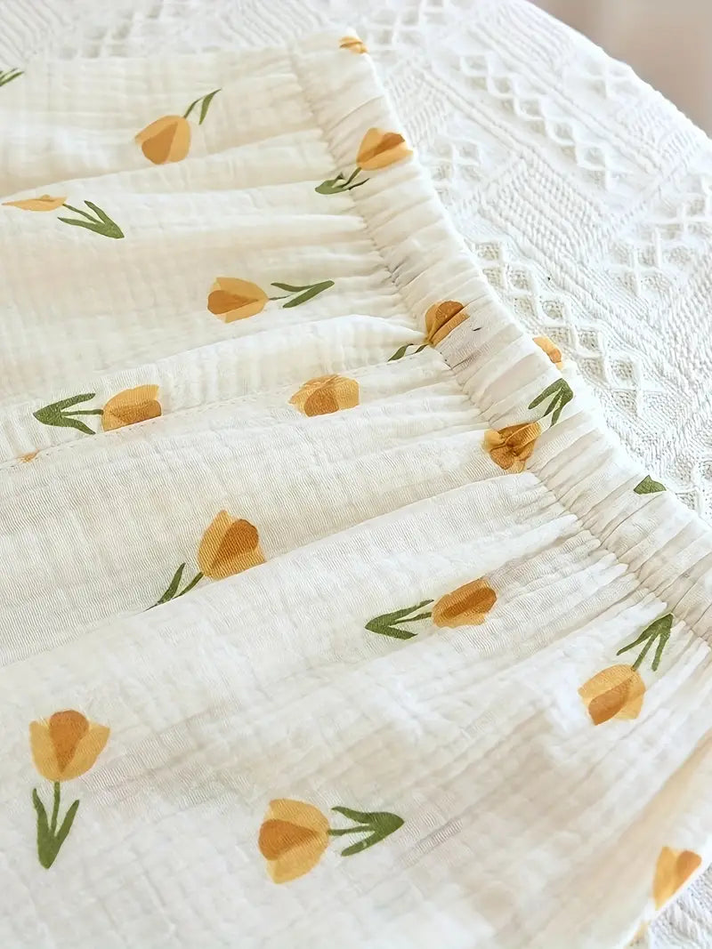 Women’s Elegant Floral Long Sleeve Pajama Set