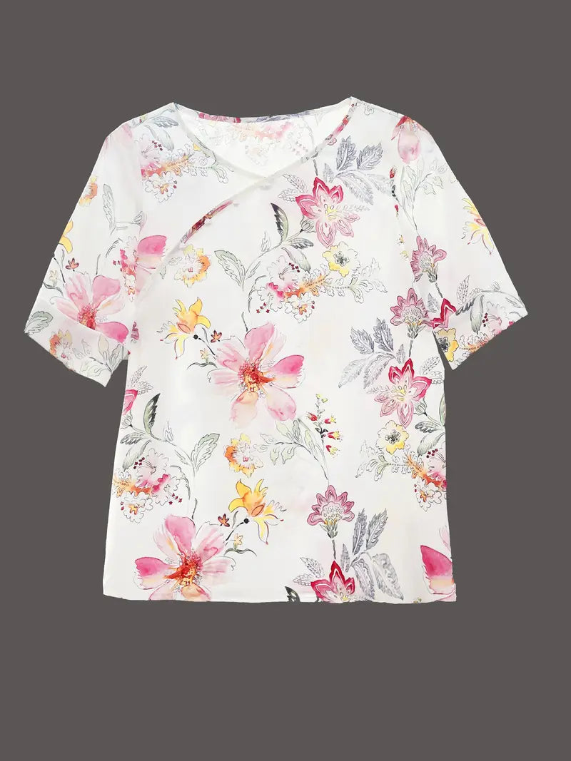 Chill Mode Co-Ord Set Half Sleeve T-shirt & Straight Leg Pant