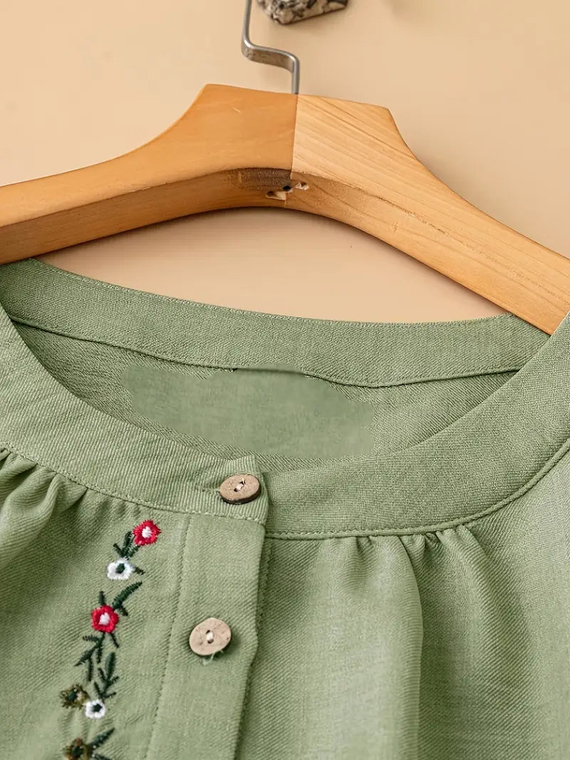 Comfort Chic: Plus-Size Shirt & Pants Set