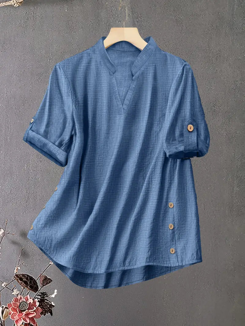 Comfort Chic: Plus-Size Shirt & Pants Set