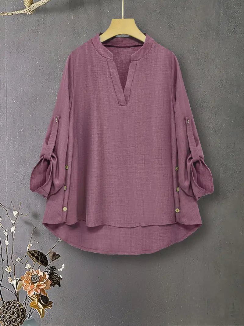 Comfort Chic: Plus-Size Shirt & Pants Set