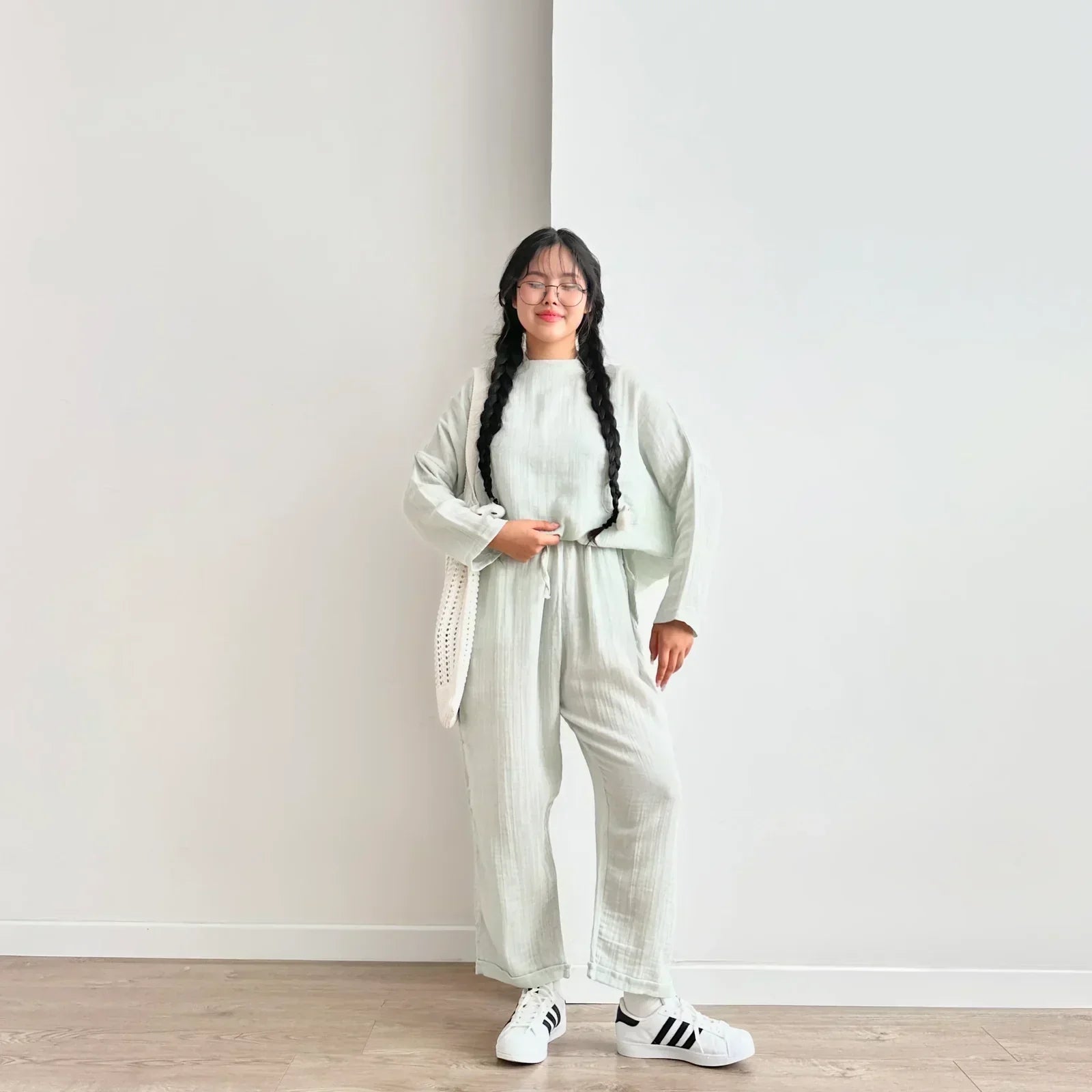 Comfort Chic: Plus-Size Shirt & Pants Set